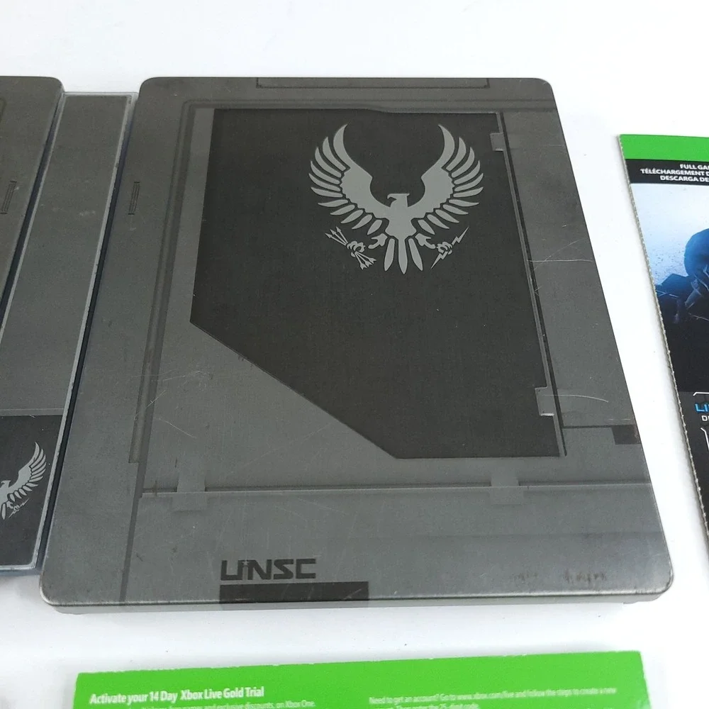 Halo 5 Guardians Limited Edition Xbox One Steelbook and Inserts Only READ